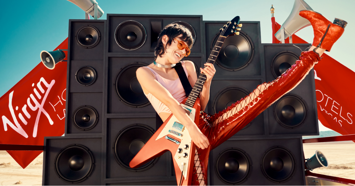Virgin Hotels Las Vegas launch campaign