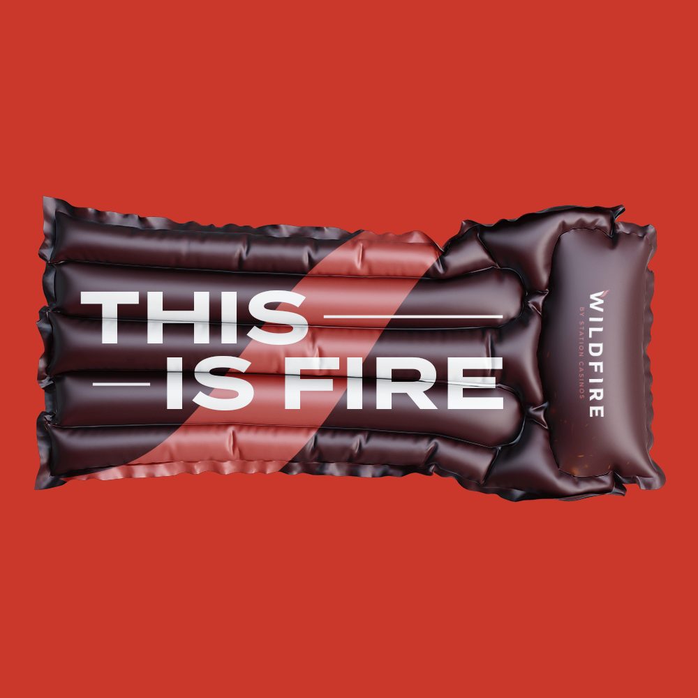 Wildfire branded pool floatie