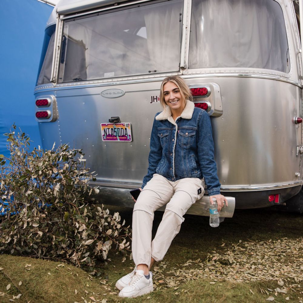 OH team member on set.